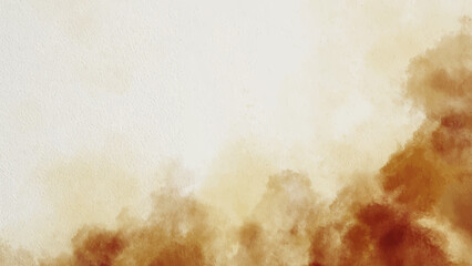 Abstract horizontal watercolor background. Hand drawn vector texture. Brush stroked painting pastel color watercolour