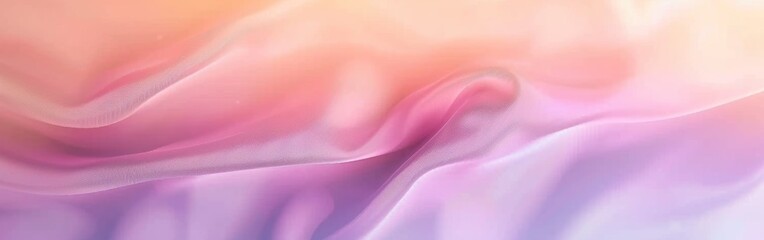 Obraz premium A pink and purple fabric with a wave pattern