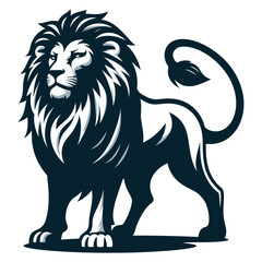 Lion vector illustration.