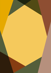 シンプルなフレーム背景素材-秋の味覚