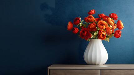 flowers in vase