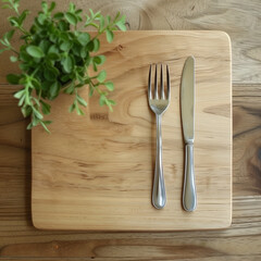 Table for food without the plate