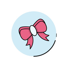 Gift Bow vector icon