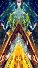 Abstract background wallpaper. Ethnic pattern. Mixtures of oil paint. Trendy hand painting canvas. Wall decor and Wall art prints Idea. 3D Texture. Art object