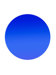 Blue gradient isolated transparent background with copy space 