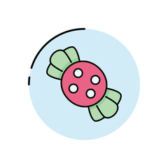 Xmas Candy vector icon