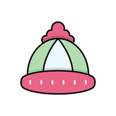 Beanie vector icon