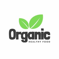 Organic food logo