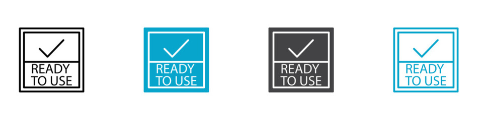 ready to use icon Thin line vector design