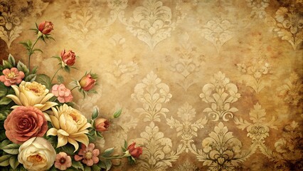 vintage flower background
