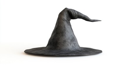 Witch Hat Isolated on White Background