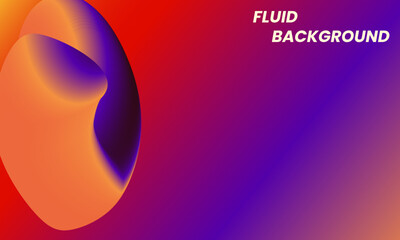 Abstract liquid background with a combination of orange ,red and blue. Dynamic fluid effect, suitable for modern and creative designs, such as web backgrounds, presentations. eps 10