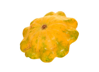 squash isolated on white background