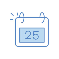 Christmas Day vector icon