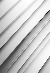 Obraz premium A simple photograph of a white wall in monochrome White Color, Gray, Abstract, Striped