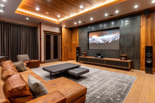 Entertainment Room in New Home