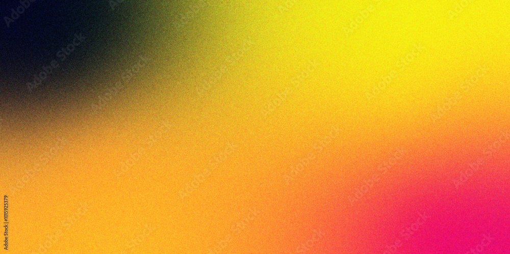 Aufkleber Pastel rose gold gradient foil shimmer background texture. Digital grainy gradient with a colorful, blurred soft noise effect. Color gradient ombre with rough grain and noise, featuring bright colorfu
