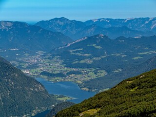 Fototapeta premium salzkammergut in austria nature landscape