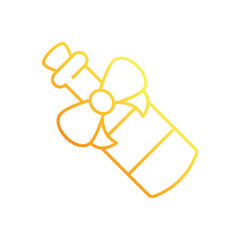 Champagne Bottle vector icon
