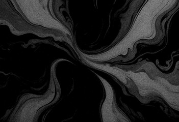 Marble black texture, wavy texture background	
