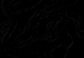 Marble black texture, wavy texture background	
