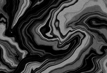 Marble black texture, wavy texture background 