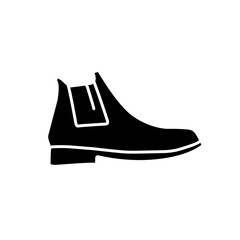 silhouette icon of women's shoes