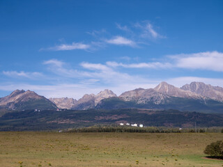 Fototapeta premium The High Tatras are the highest mountain range in Slovakia and Poland and are also the only mountain range in these countries with an alpine character.