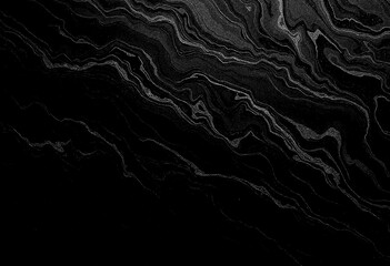 Marble black texture, wavy texture background	
