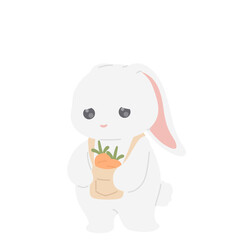 Rabbit Animal Holiday Illustration