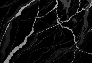 Marble black texture, wavy texture background	
