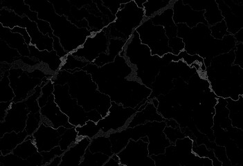Marble black texture, wavy texture background	
