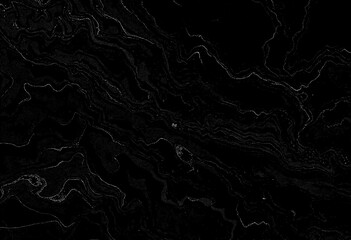 Marble black texture, wavy texture background