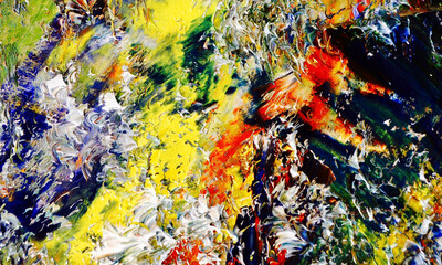 Abstract background wallpaper. Ethnic pattern. Mixtures of oil paint. Trendy hand painting canvas....