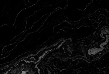 Marble black texture, wavy texture background