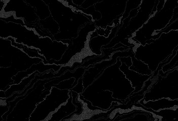 Marble black texture, wavy texture background