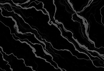 Marble black texture, wavy texture background