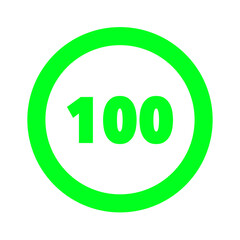 illustration icon indicator batery level