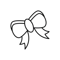 Gift Bow vector icon