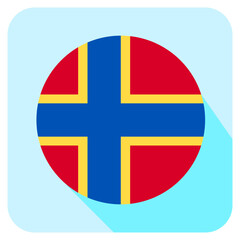 Vector Icon for Orkney Islands, country, national, flag, world flag