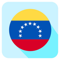 Vector Icon for Venezuela, country, national, flag, world flag