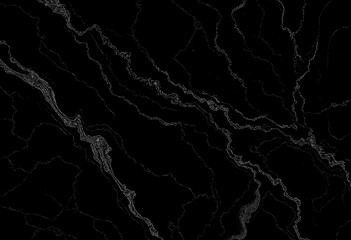 Marble black texture, wavy texture background