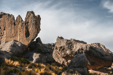 volcanic rocks landscape