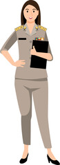 woman cartoon Asian character modern style avatar