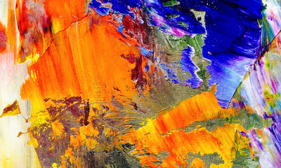 Abstract background wallpaper. Ethnic pattern. Mixtures of oil paint. Trendy hand painting canvas. Wall decor and Wall art prints Idea. 3D Texture. Art object