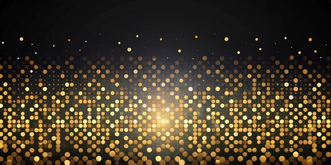 Abstract background with golden dots scattering across dark backdrop, golden, dots, abstract, background, texture, shiny