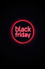 neon glowing text "black refrigerator knack Filter, black background