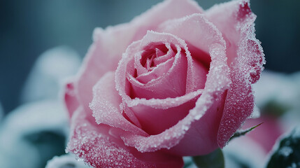beautiful sweet pink rose flower for valentines
