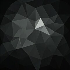 Obraz premium A background composed of white, gray, and black triangles.