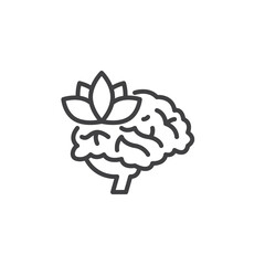 Stress Management line icon